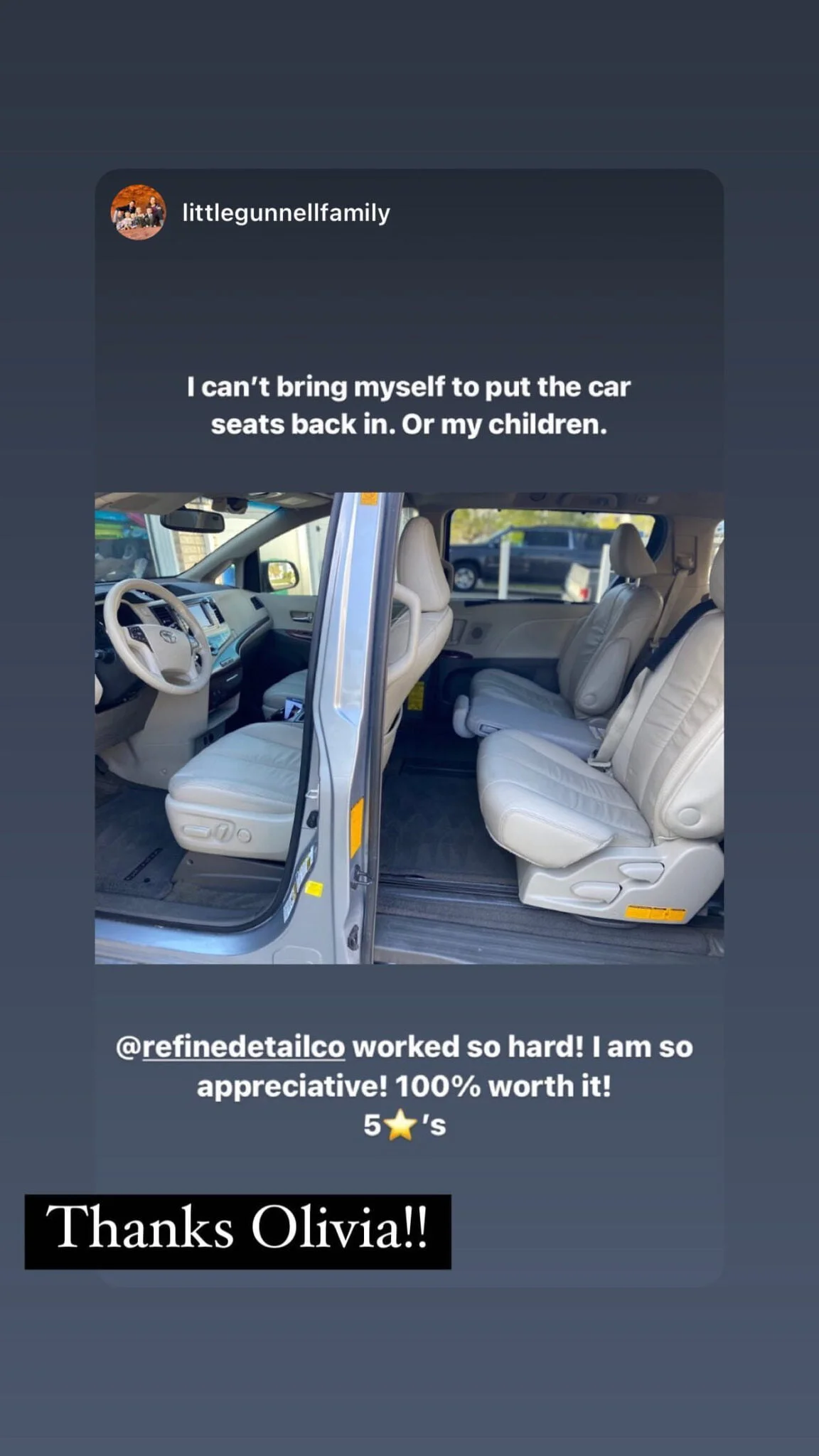 Car Detailing Testimonial