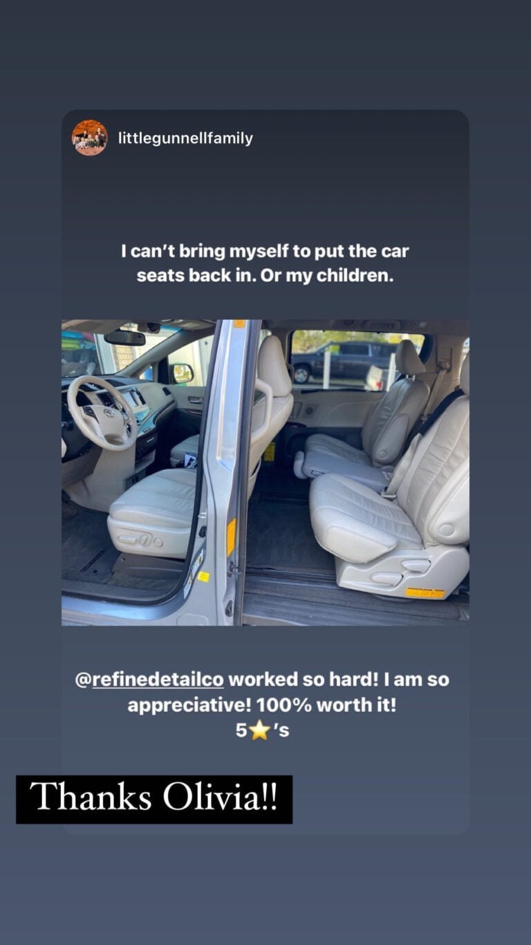 Car Detailing Testimonial